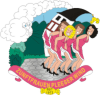 Zunftfrauen Pleeser Wind e.V. Logo